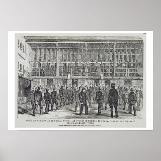 Prisoners Working at the Tread-Wheel and Others Ex ポスター (正面)