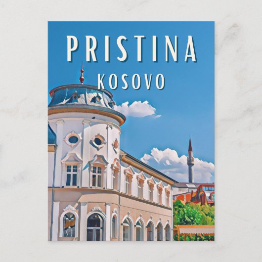 Pristina, le cœur du Kosovo ポストカード (正面)
