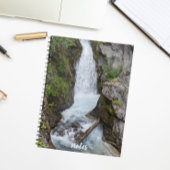 Pristine Waterfall Landscape Photo ノートブック