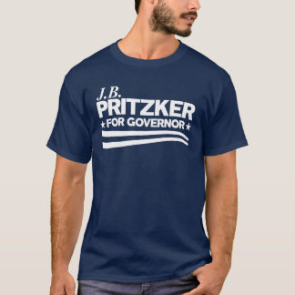 PRITZKER - jbプリツカー（知事） Tシャツ