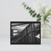 pritzker pavilion :: winter (b&w) ポストカード (スタンド正面)