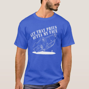 Priusの雑種の地球の青 Tシャツ