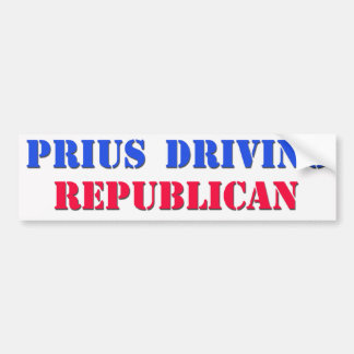 priusdrivingrepublican バンパーステッカー
