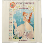 Privat Livemont – コ実在レセットの製造 シャワーカーテン (正面)