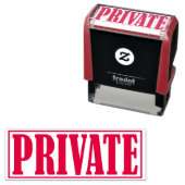 Private Business Office Framedシンプル Word セルフインキングスタンプ (インサイチュ)