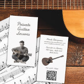 Private Guitar Lessons 名刺