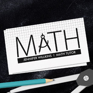 Private Math Tutor – 数学教育者 名刺
