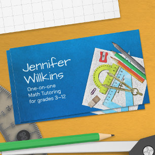 Private Math Tutor – 数学教育者 名刺