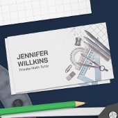Private Math Tutor – 数学教育者 名刺
