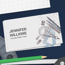 Private Math Tutor – 数学教育者 名刺