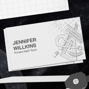 Private Math Tutor – 数学教育者 名刺