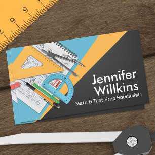 Private Math Tutor – 数学教育者 名刺