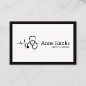 Private Nurse Caregiver Health 名刺 (正面)