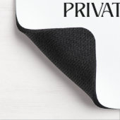 Private Wins Ergonomic Wrist Support Mouse Pad マウスパッド (コーナー)