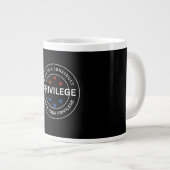 PRIVILEGE MUGS ジャンボコーヒーマグカップ (正面右)
