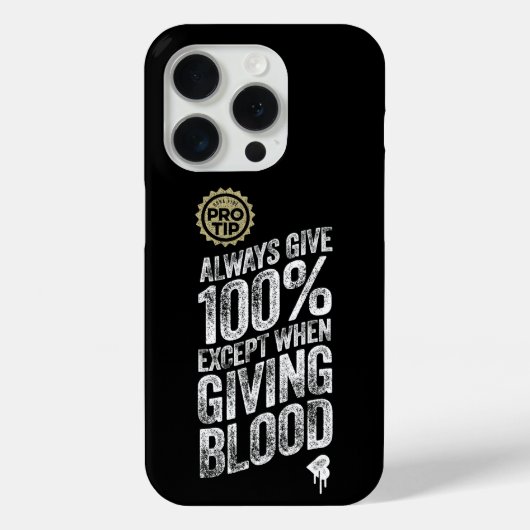 PROヒント：常に100%与えケースメイトiPhoneケース Case-Mate iPhoneケース (裏面)