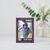 PROベースボールカード統計プレイヤーのトレーディングカード コーリングカード (スタンド正面)