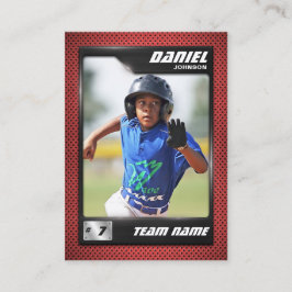 PROベースボールカード統計プレイヤーのトレーディングカード コーリングカード