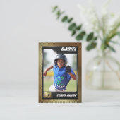 PROベースボールカード統計プレイヤーのトレーディングカード コーリングカード (スタンド正面)