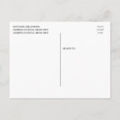 Proモダン Model 5フォトコンポジットカードはがき ポストカード (裏面)