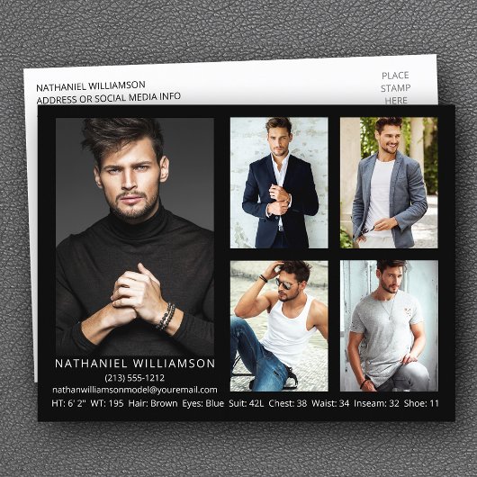 Proモダン Model 5フォトコンポジットカードはがき ポストカード