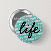 PROライフターコイズ 缶バッジ (正面&裏面)