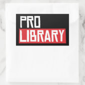 PROライブラリ 長方形シール (バッグ)