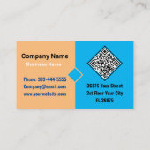 Pro電子PCBプリント回路基板(QRコード) 名刺 (裏面)