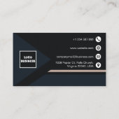 Pro 気に Auto RepairショップBSカード 名刺 (裏面)