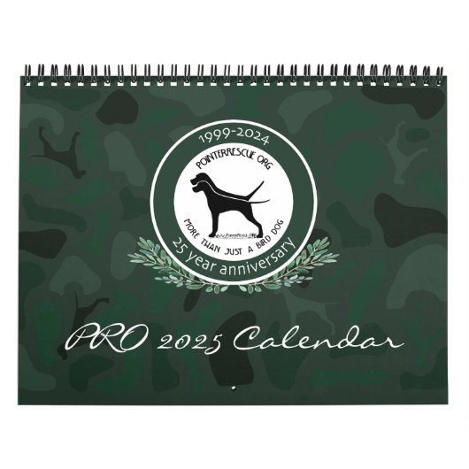 PRO 2025 25周年記念カレンダー カレンダー (カバー)
