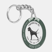 PRO 25th Anniversary Keychain キーホルダー (正面左)