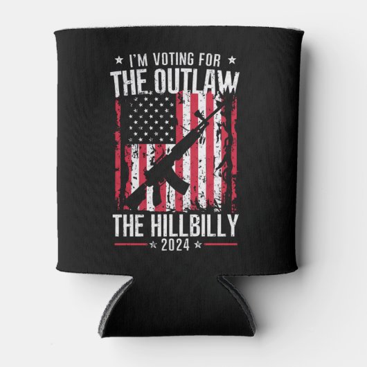 Pro 45 Iはアウトローとヒルビリーのための投票している 缶クーラー (正面)