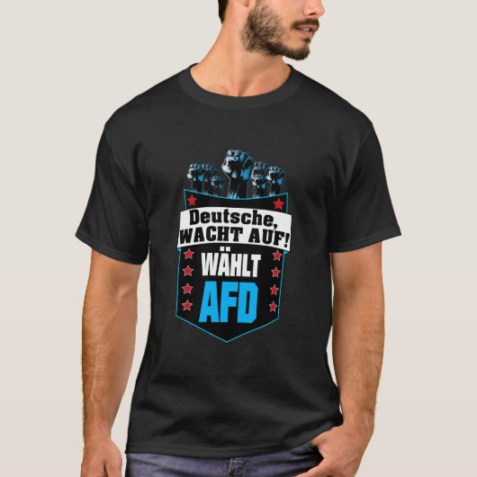 Pro AFDドイツ |スプルーチ代替Tシャツ Tシャツ (正面)