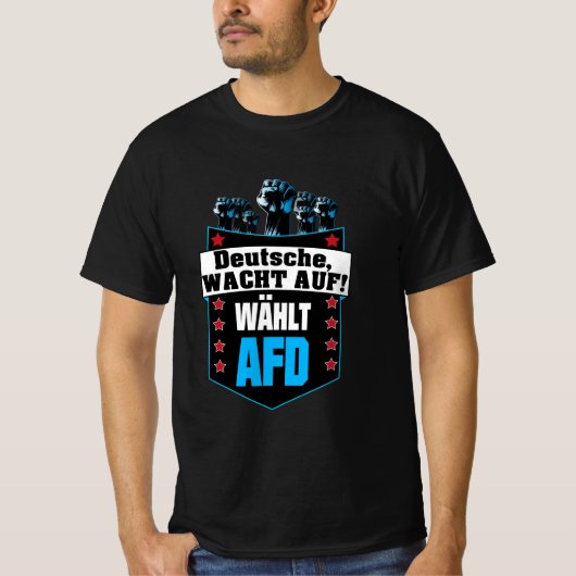 Pro AFDドイツ |スプルーチ代替Tシャツ Tシャツ (正面)