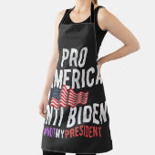 PRO AMERICA ANTI BIDEN エプロン (インサイチュ)