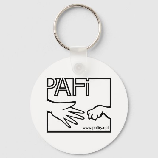 Pro Animals Finland BW Logo キーホルダー (正面)