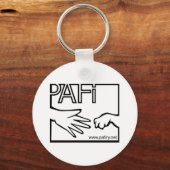 Pro Animals Finland BW Logo キーホルダー (正面)