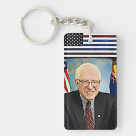 Pro Bernie Sandersサポートキーチェーン キーホルダー