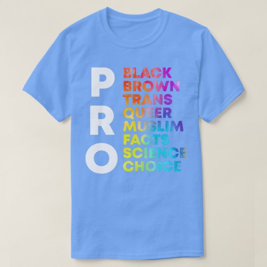 Pro Black Brown Trans Queer Science Science Gay Eq Tシャツ (デザイン正面)