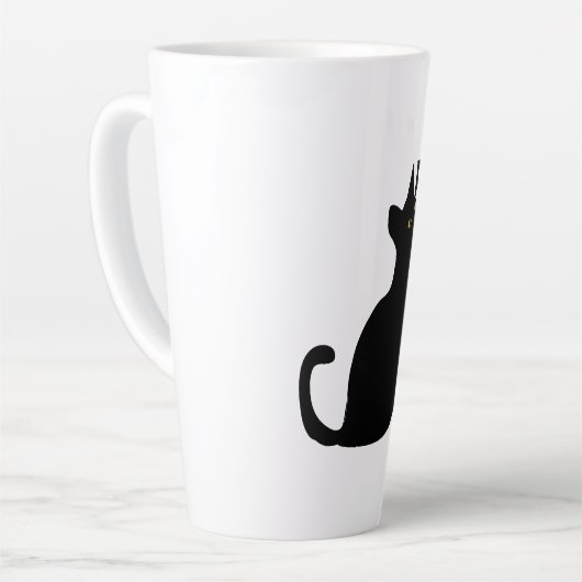 pro-cats pro-choice pro-feminism カフェラテマグ (左アングル)