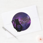 Pro Cats、Pro Feminism、Pro Choice スクエアシール (封筒)