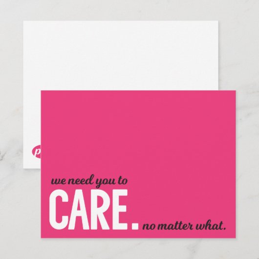 Pro-Choiceはがき ポストカード (正面/裏面)