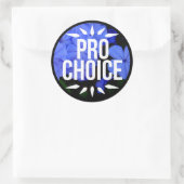 Pro Choiceスタンプ ラウンドシール (バッグ)