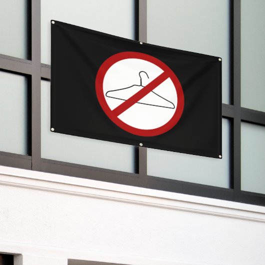 Pro-Choiceバナー 横断幕 (ビルの外側)