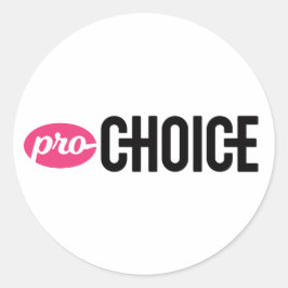Pro-Choiceラウンドステッカー（シート4枚） ラウンドシール
