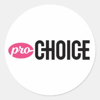 Pro-Choiceラウンドステッカー（シート4枚） ラウンドシール