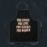 Pro Choice女性の権利フェミニスト家父長制LGBT エプロン<br><div class="desc">LGBTQプライド活動家社会正義</div>