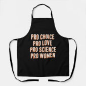 Pro Choice女性の権利フェミニスト家父長制LGBT エプロン (正面)