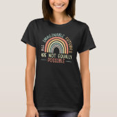 Pro Choice Equal Rights Empower Equality Tシャツ (正面)