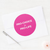 Pro-Choice is Pro-Life – ステッカー (封筒)